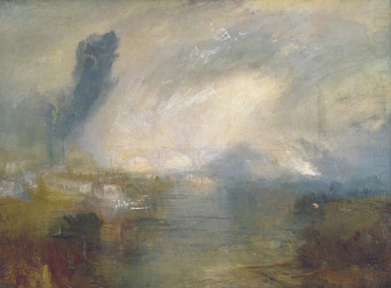 Joseph Mallord William Turner The Thames above Waterloo Bridge china oil painting image